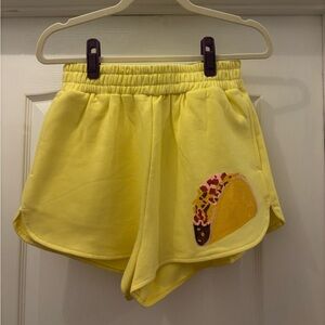 Queen of Sparkles Sequin Taco Shorts